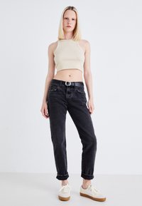 Levi's® LUX LEATHER BELT - Cintura - regular black