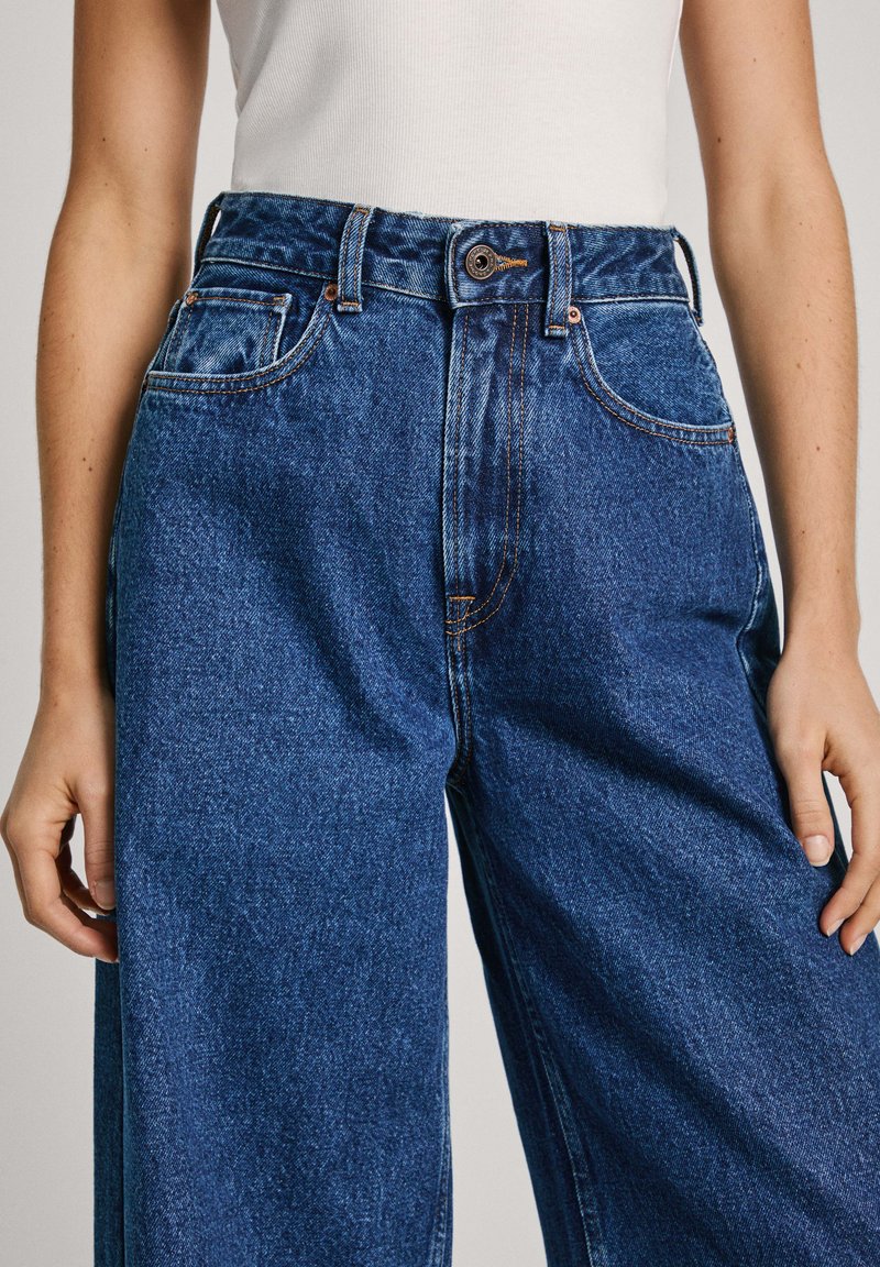 Jeans Pepe Jeans Regent Donna, Blu Denim Hg90, Taglia 26 – Vestibilità Moderna