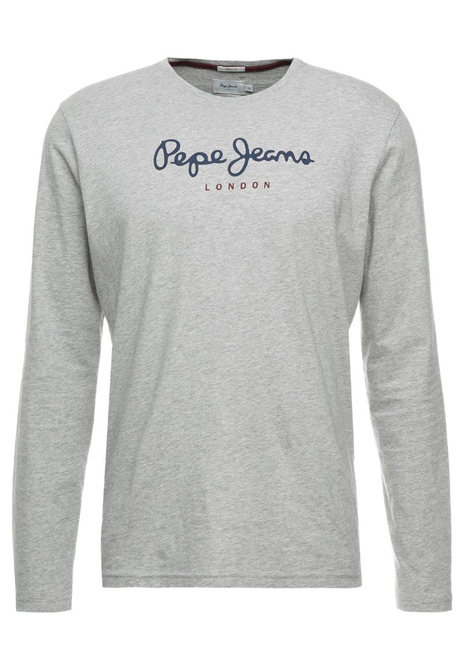 M Schwarz Pepe Jeans Herren Long Sleeve Top Eggo Long M Schwarz Pepe Jeans Herren Long Sleeve Top Eggo Long