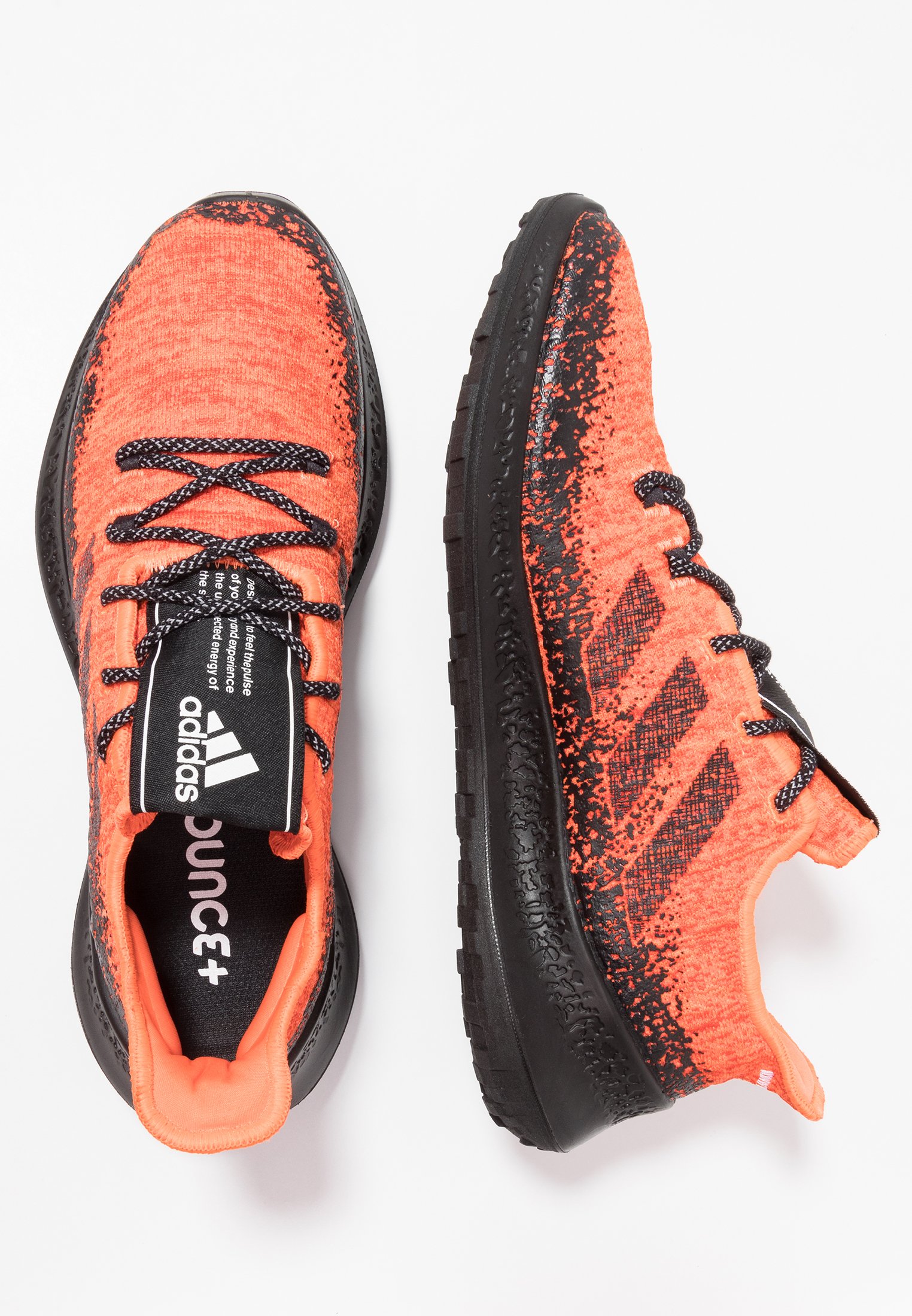 adidas sensebounce orange and black