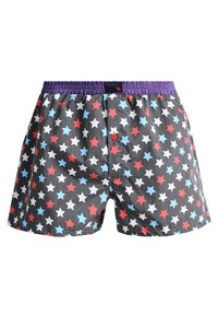 Boxer Unabux Dino Universe Negro - Algodón 100% - Cintura Amarilla - Diseño De Dinosaurio Espacial - Talla M