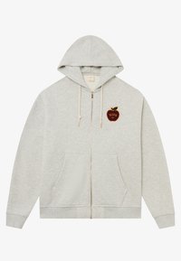 BIG APPLE ZIP HOODY UNISEX - Zip-up sweatshirt - grey heather