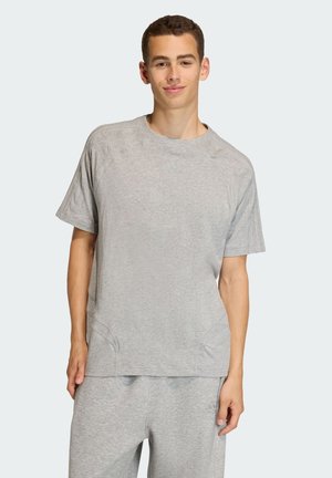 CUTLINE TEE - T-shirt basique - medium grey heather/medium grey heather