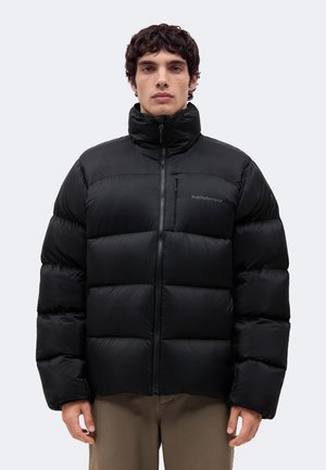 Peak Performance, PUFFER JACKET MEN - Пухено яке - black/motion grey
