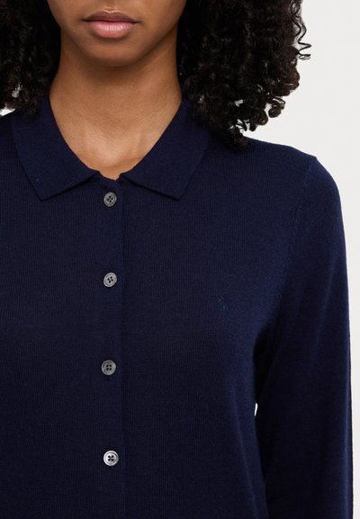 Polo Ralph Lauren LONG SLEEVED CARDIGAN - Kardigán - hunter navy