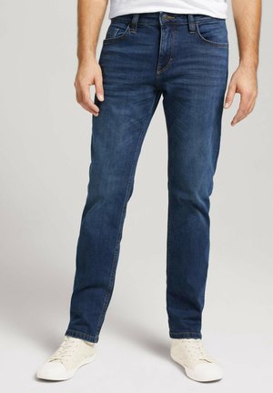 MARVIN - Straight leg -farkut - dark stone wash denim