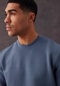 Next TEXTURE CREW  - Felpa - blue
