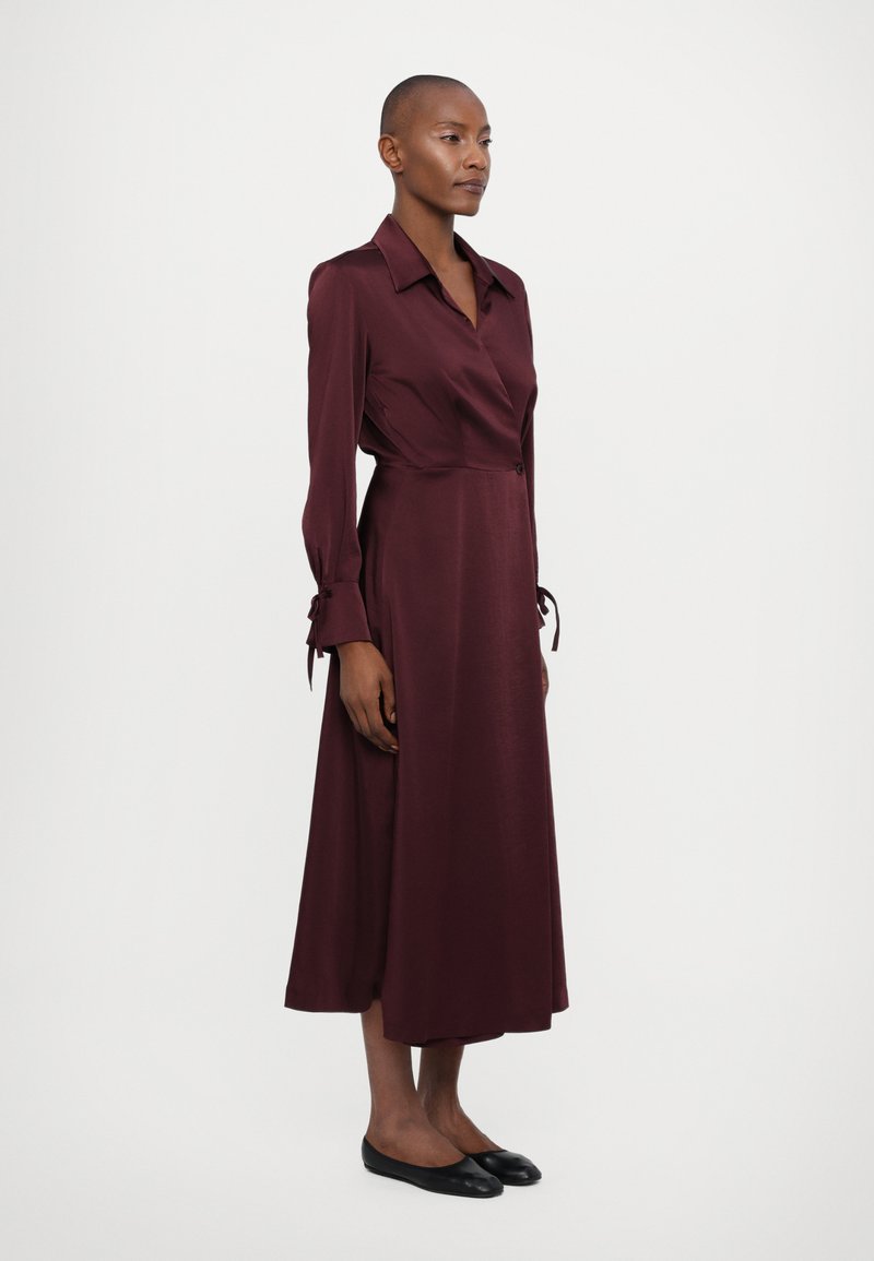 claudie pierlot shirt dress Ruffled shirt dress for women