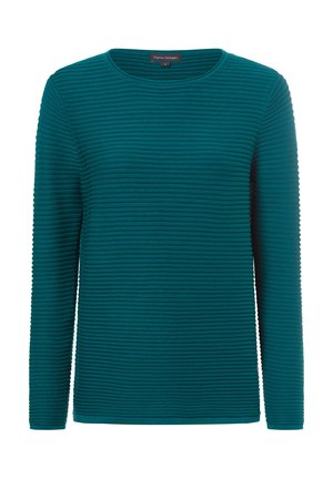 Strickpullover - petrol