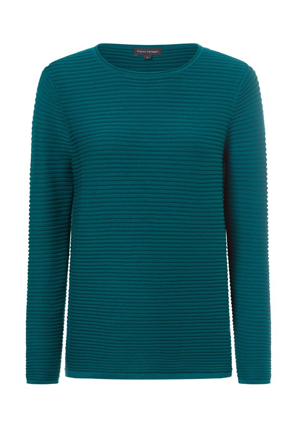 Strickpullover - petrol