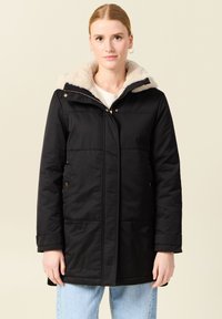 BONOBO Jeans GERADER MIT KAPUZE - Talvitakki - noir