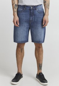 Solid - SDBRAYSON - Jeansshort - middle blue denim Miniatuurafbeelding 1