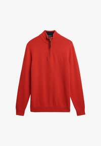 Seleccionado, vermillion orange marl