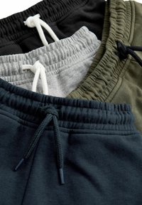 Next 4 PACK - Teplákové kalhoty - black/navy blue/khaki green/grey