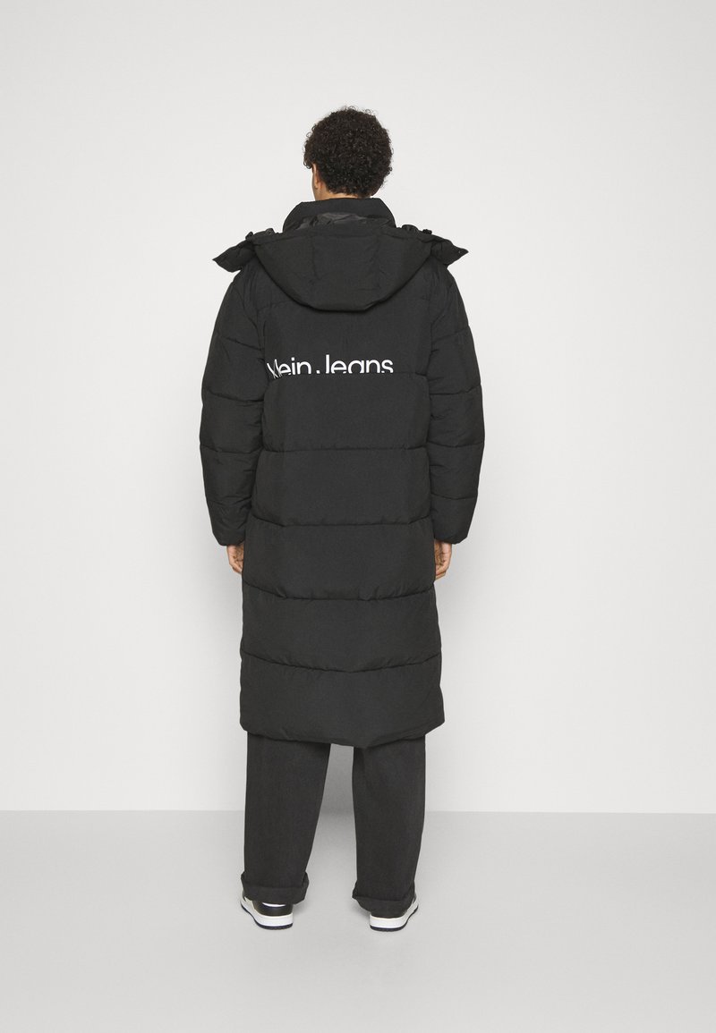Calvin Klein Jeans ESSENTIALS LONG Wintermantel black/schwarz Zalando.de