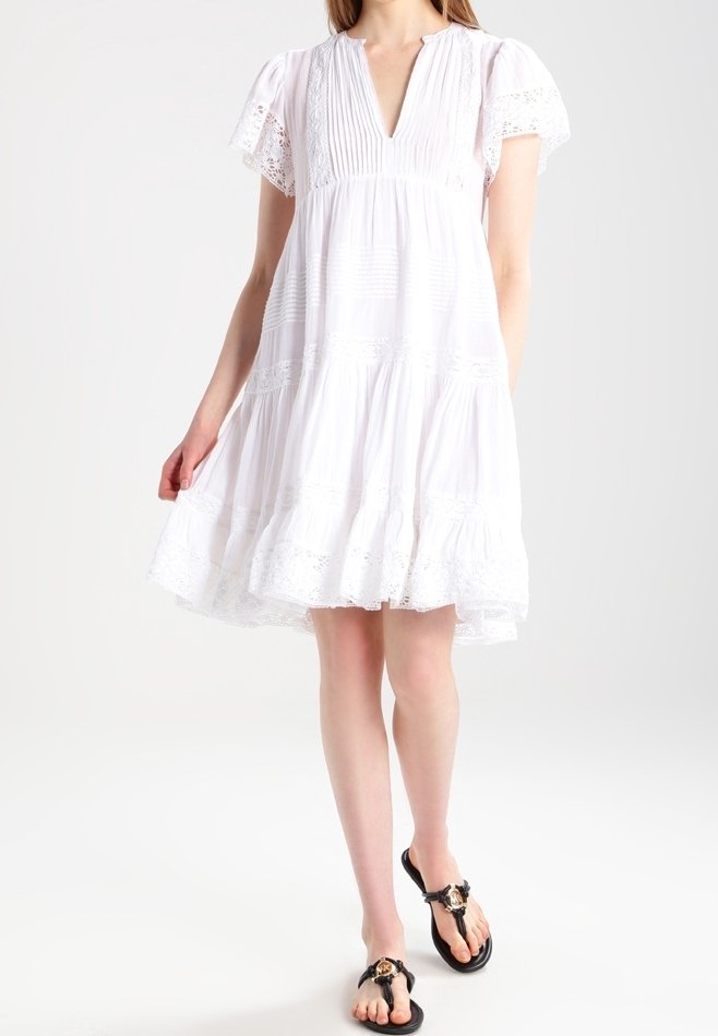 Denim & Supply Ralph Lauren Day dress - white - (Pre-owned) - Zalando