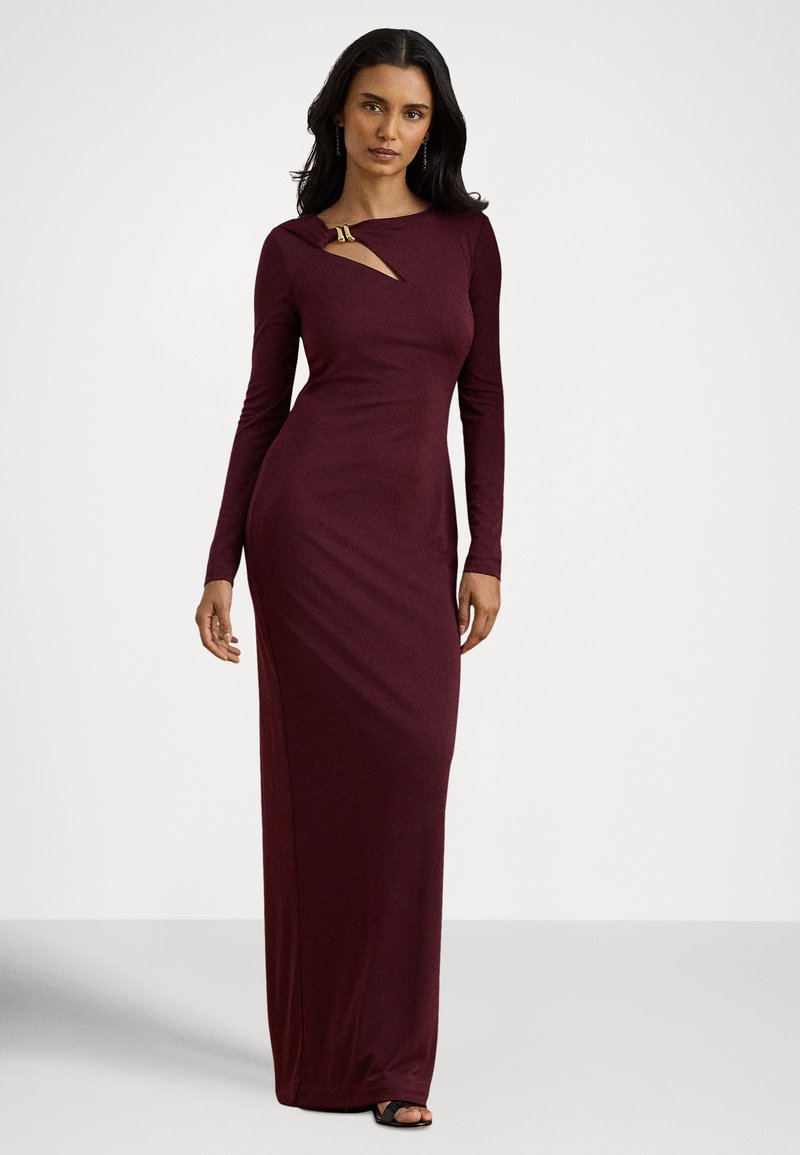 ralph lauren burgundy dress Lauren Ralph Lauren Lauren Ralph Lauren Burgundy Dress 250951440