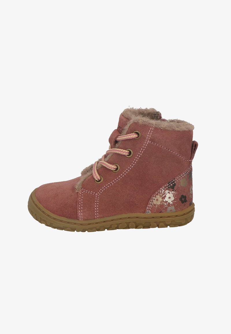 Lurchi NURDI BAREFOOT 3 - Bottes de neige - rosa