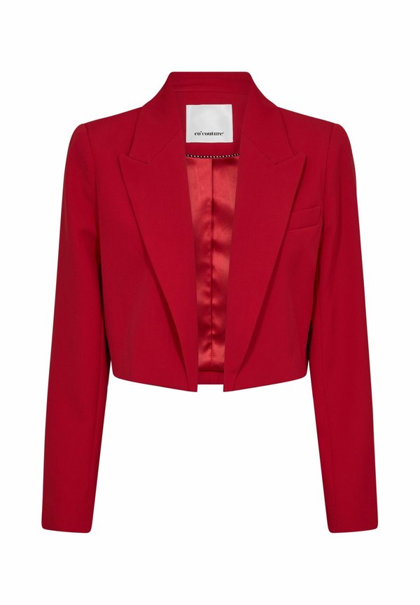 CADEAUCC CROP BLAZER - Blazer - flame