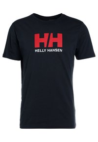 Helly Hansen HH LOGO - Camiseta estampada - navy