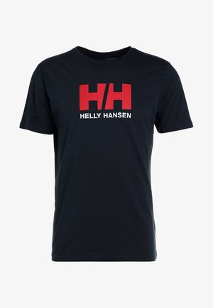Helly Hansen HH LOGO - Camiseta estampada - navy