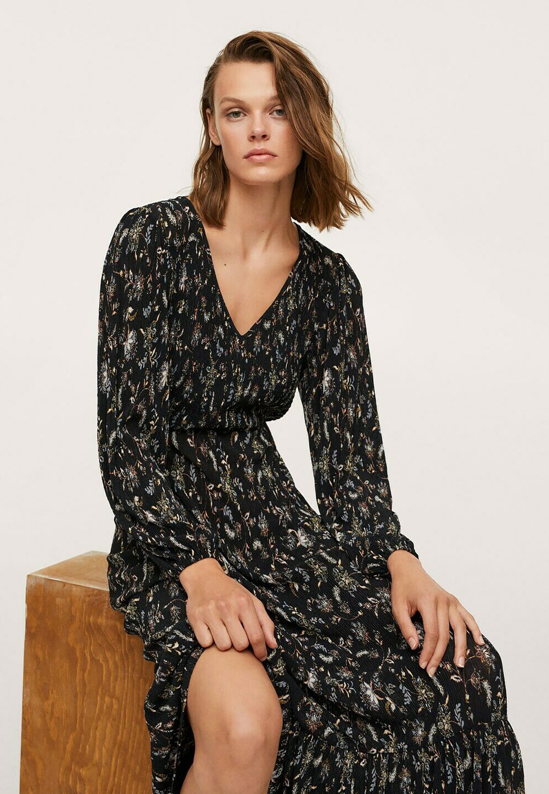 mango robe longue