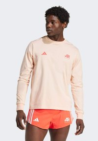 adidas Performance RUNNERS - Langarmshirt - powder coral