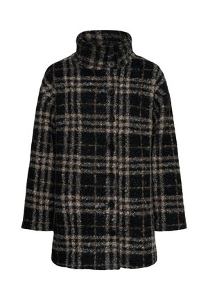 Kaffe, KASENALA - Manteau classique - black grey brown check