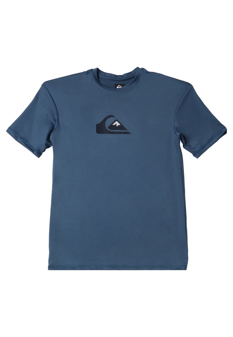 Quiksilver SOLID STREAK MANCHES COURTES Rash vest bering sea/blue