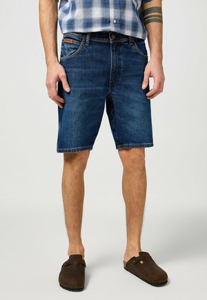 TEXAS - Shorts di jeans - royal blue