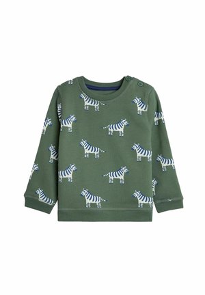 JoJo Maman Bébé ZEBRA PRINT - REGULAR FIT - Collegepaita - khaki
