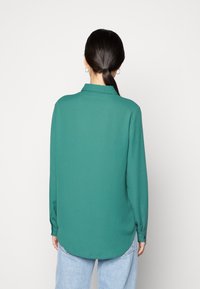 VILA Košilová halenka  - dark green