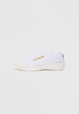 VIPER PRO - Chaussures de handball - white/gold-coloured