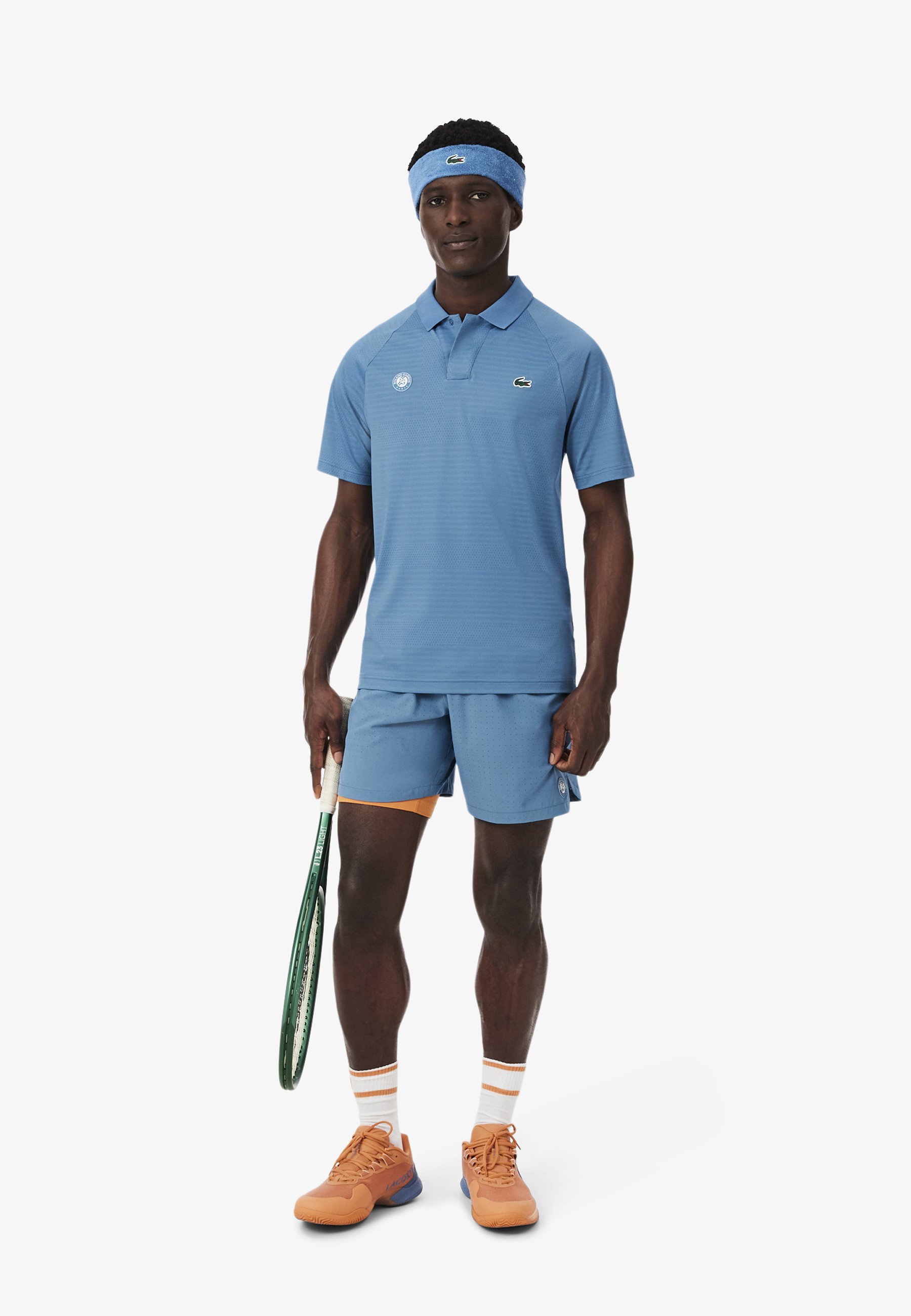 Lacoste LACOSTE-POLO MC HOMME-DH0333-00 - Polo - bleu ciel jbk
