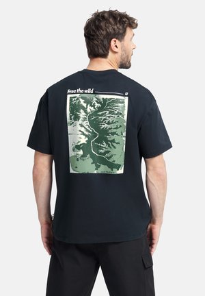 CONFIDENT T M - T-Shirt print - trail black