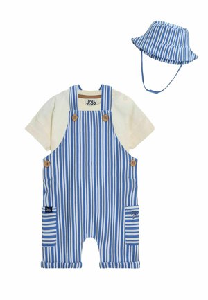REGULAR FIT - 3-PIECE STRIPE SET - Cappello - blue