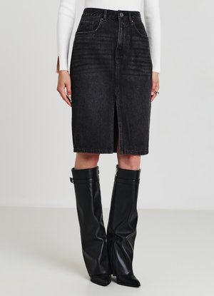 Calliope Gonna di jeans - nero denim