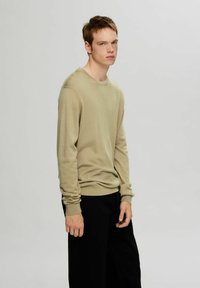 Selected Homme SLHTRAY CREW NECK - Svetr - kelp
