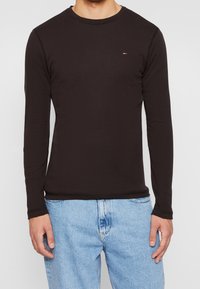 Tommy Jeans Pitkähihainen paita - black