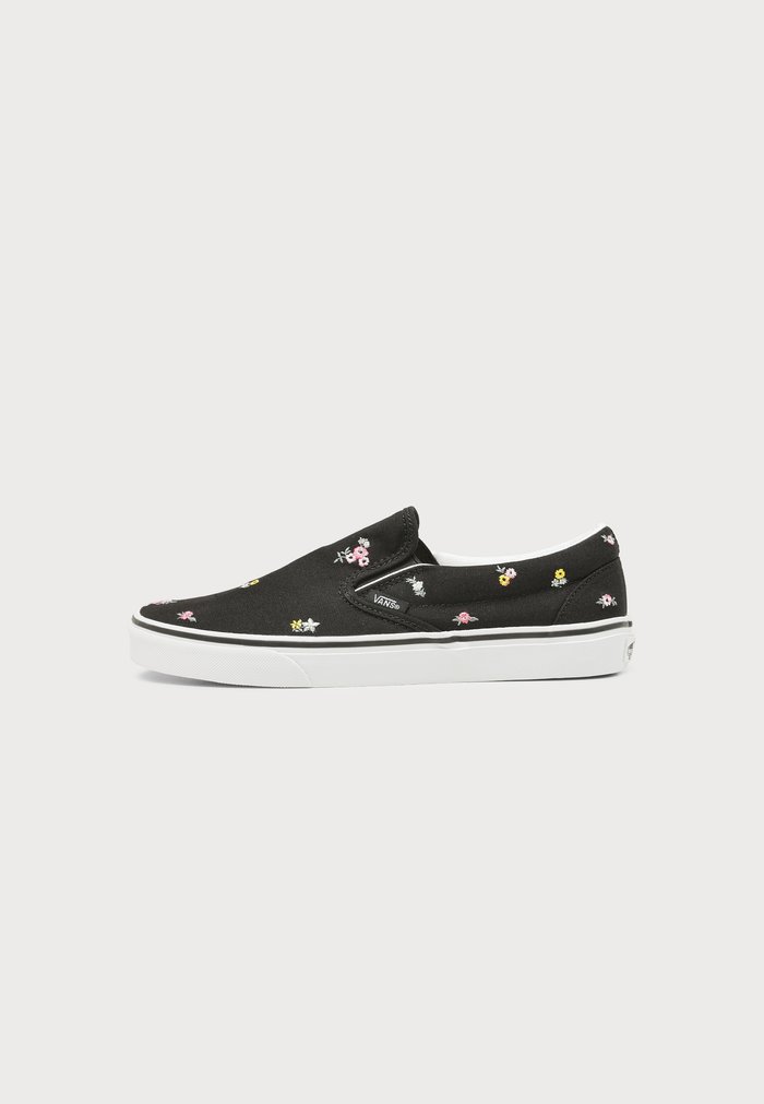 Vans CLASSIC SLIP ON - Trainers - black/pink