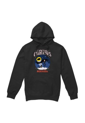 Cotton Soul, MERRY LITTLE BATMAN SAVING CHRISTMAS - Hoodie - black