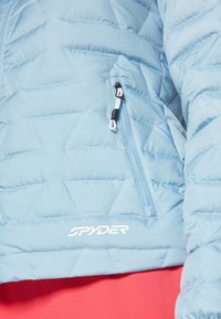 Spyder ZENITH HOODED JACKET - Pūkinė striukė - blue drift