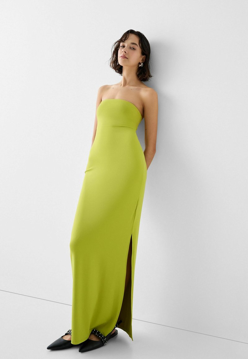 Bershka Maxi-jurk groen