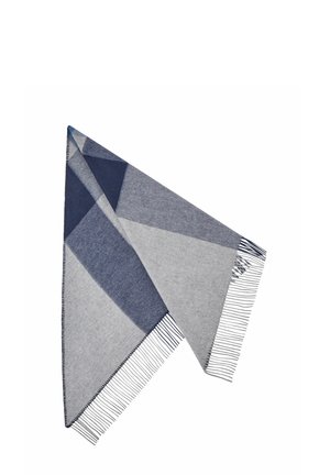 TRIANGLE CHECKS - Foulard - blau
