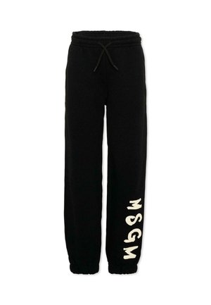 MSGM, PANTALONI UNISEX - Trainingsbroek - black