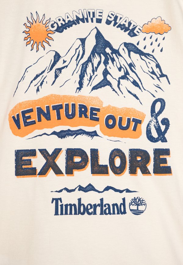 SHORT SLEEVES TEE - Print T-shirt - cream2