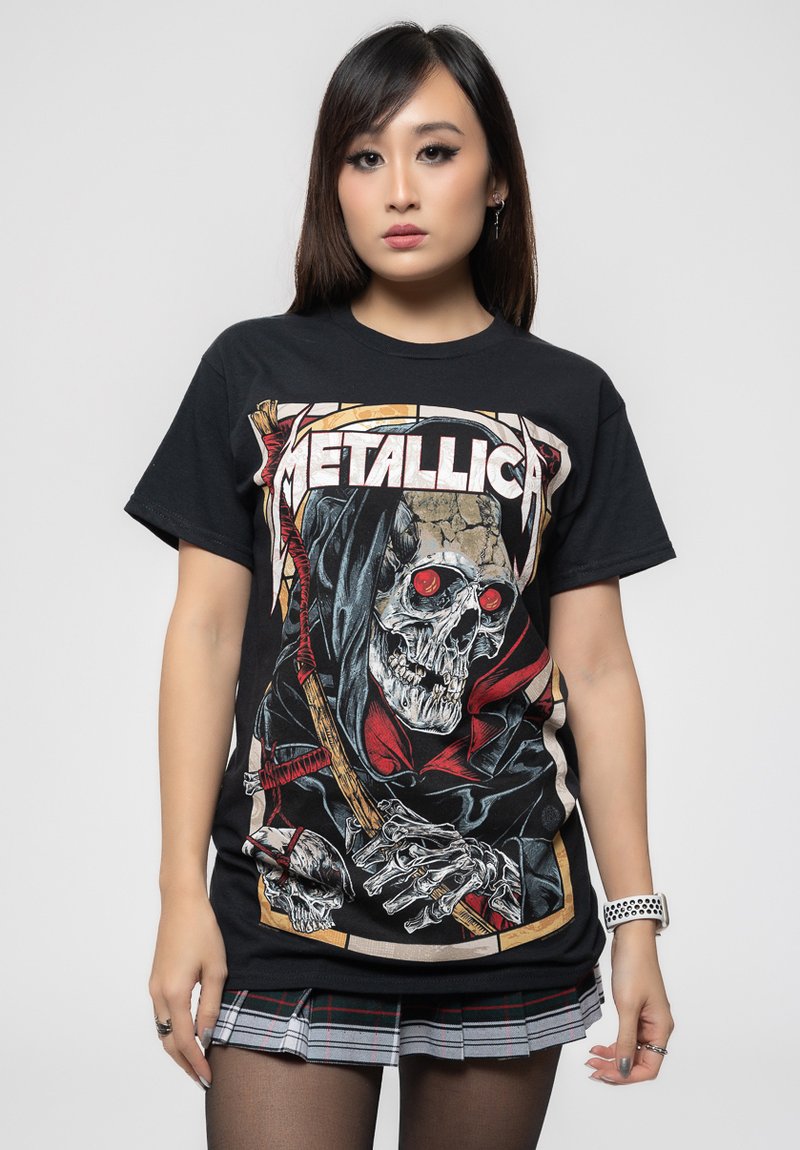 Paradiso Clothing METALLICA REAPER - Print T-shirt - black