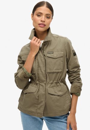 Superdry & Co EMBROIDERED MILITARY - Let jakke / Sommerjakker - moss khaki