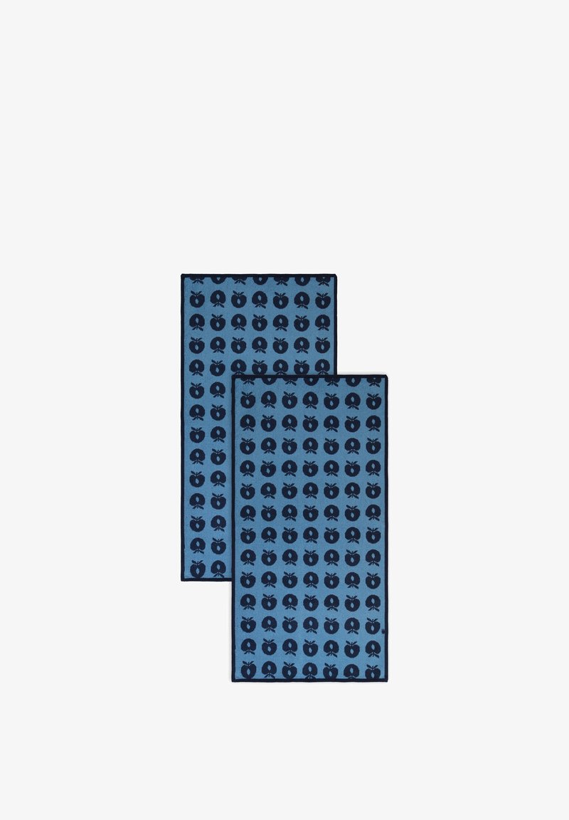 Småfolk 2ER-PACK 50 100 MIT ÄPFELN - Badehåndklæde - blue