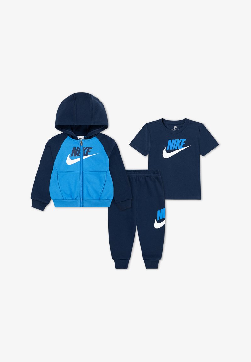 Nike Sportswear COLOR BLOCKED SET UNISEX  - Sweatshirt - midnight navy